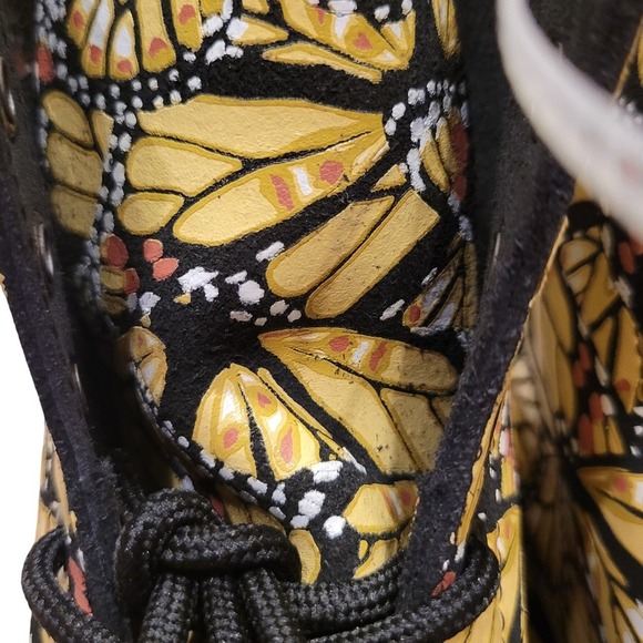 NEW Doc Dr. Martens 1460 Butterfly Print Lace Up Boots US 6 EU 37 UK 4 - Picture 6 of 12